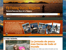 Tablet Screenshot of flyfishingosorno.cl